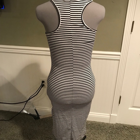 Acemi Striped Bodycon Dress - Picture 3 of 4